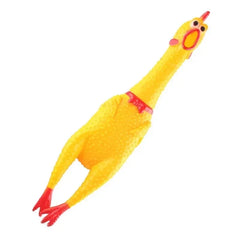 Screaming Rubber Chicken Pets Dog Toys