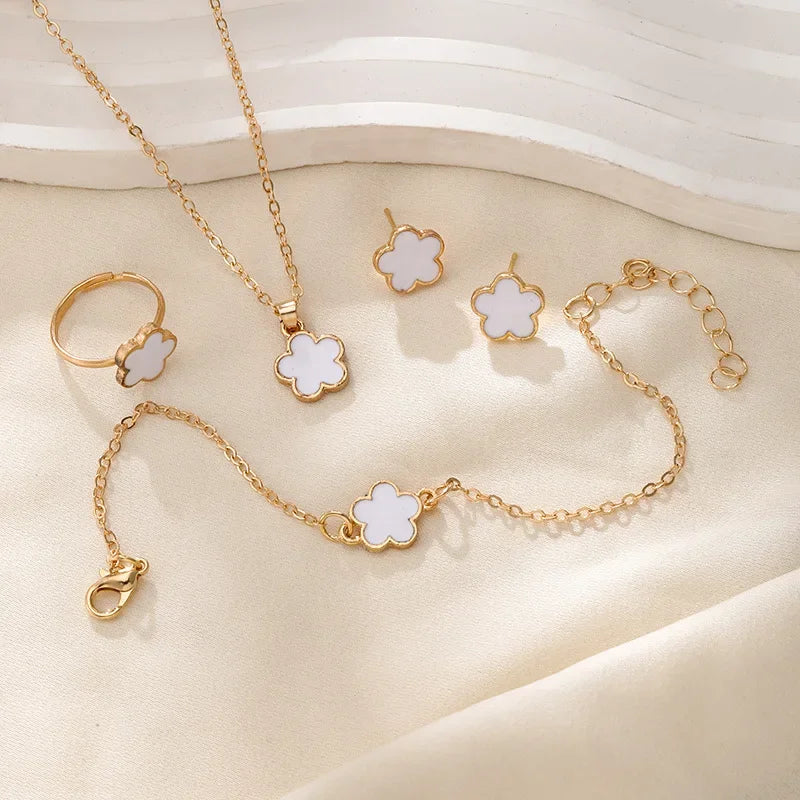 Clover Jewelry Set