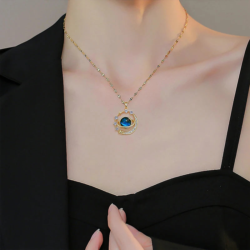 Luxurious Planet Necklace