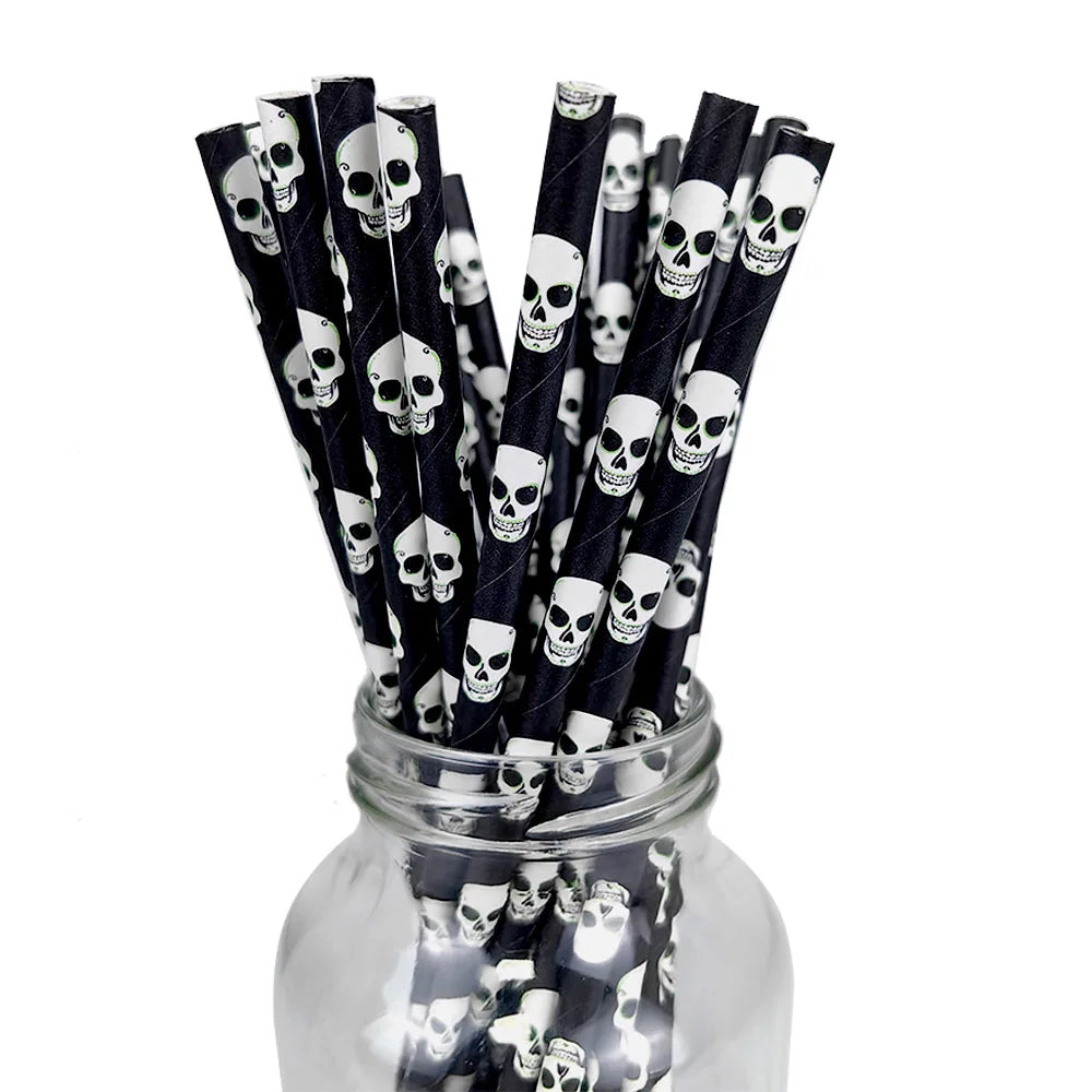 Halloween Party Paper Straw