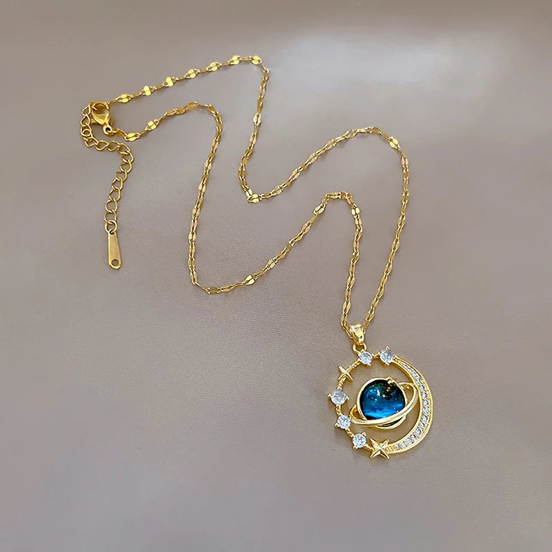 Luxurious Planet Necklace