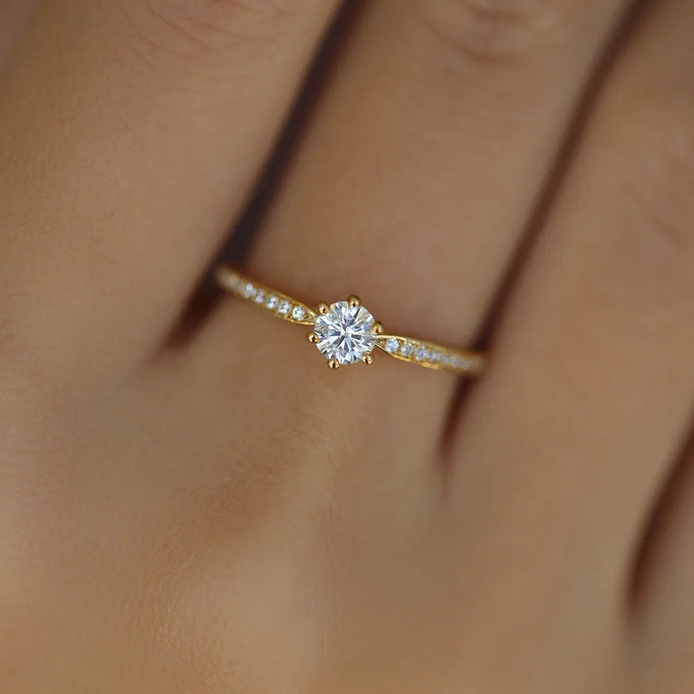 Exquisite Zircon Ring