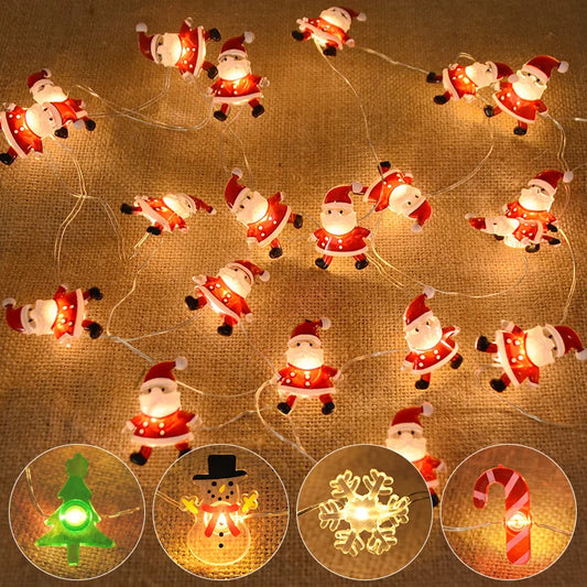 LED Christmas Holiday String Lights