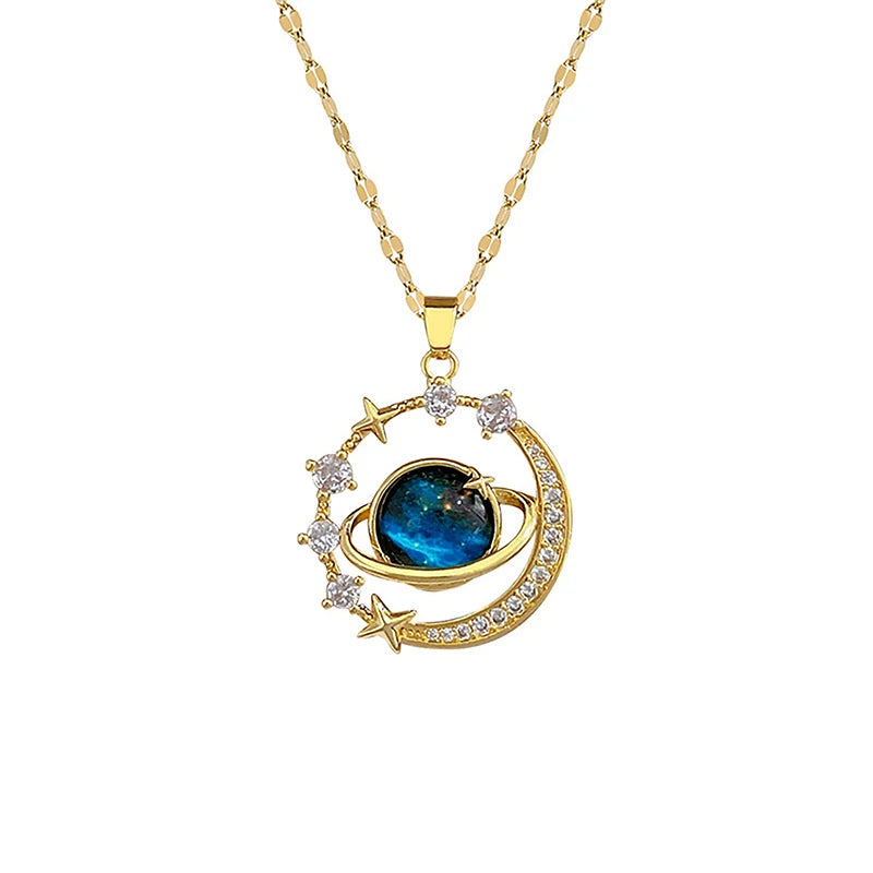 Luxurious Planet Necklace