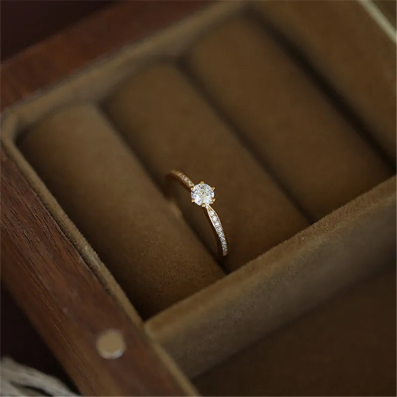 Exquisite Zircon Ring