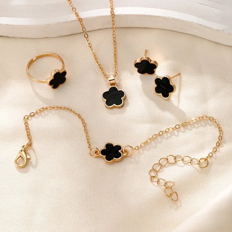 Clover Jewelry Set