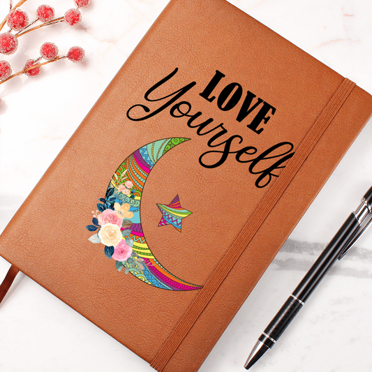 "Love Yourself" - Leather Journal