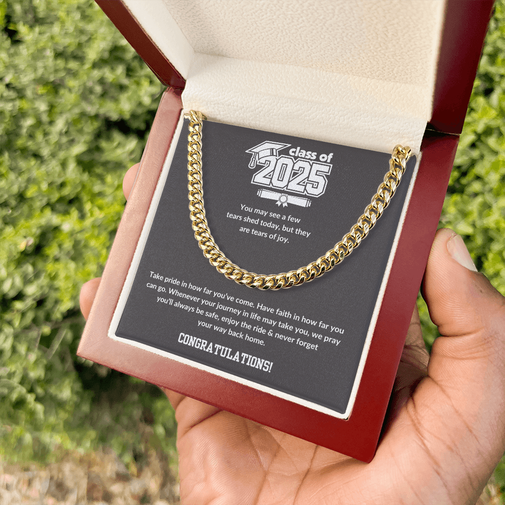 🗽Grad Class of 2025 - Men's Cuban Link Chain