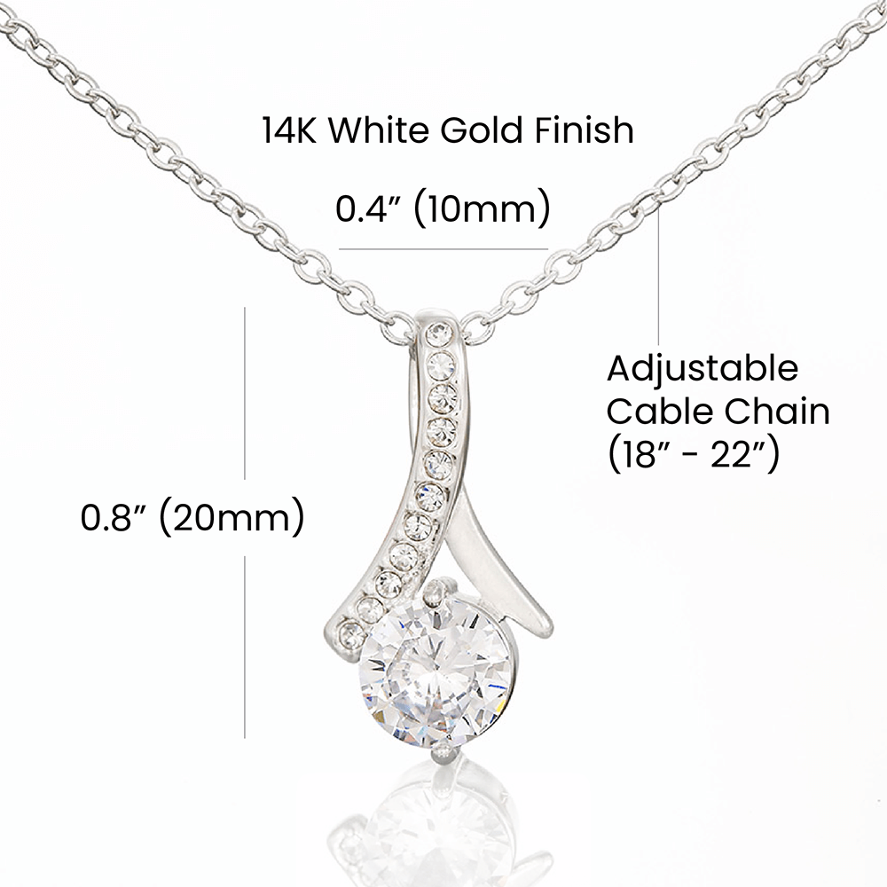 To My Beautiful Soulmate -  "If I Had One Wish" - Alluring Necklace