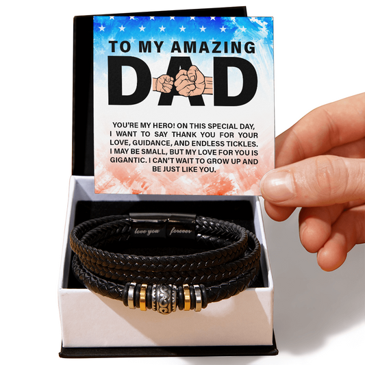 You're My Hero - Love You Forever - Bracelet