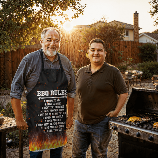 🗽BBQ Rules - Apron