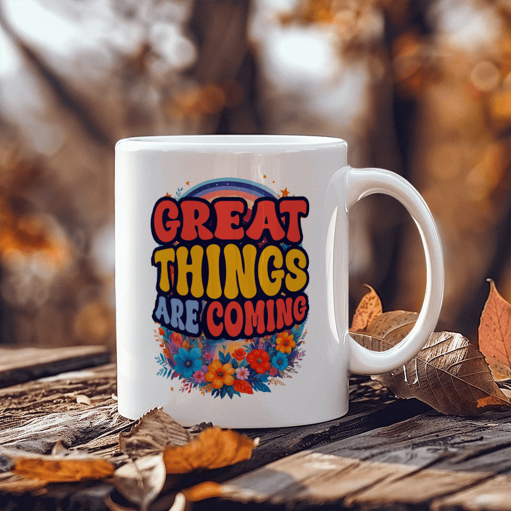 Great Things Are Coming - Mug