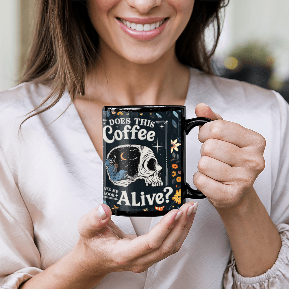 Does This Coffee Make Me Look Alive? - Mug