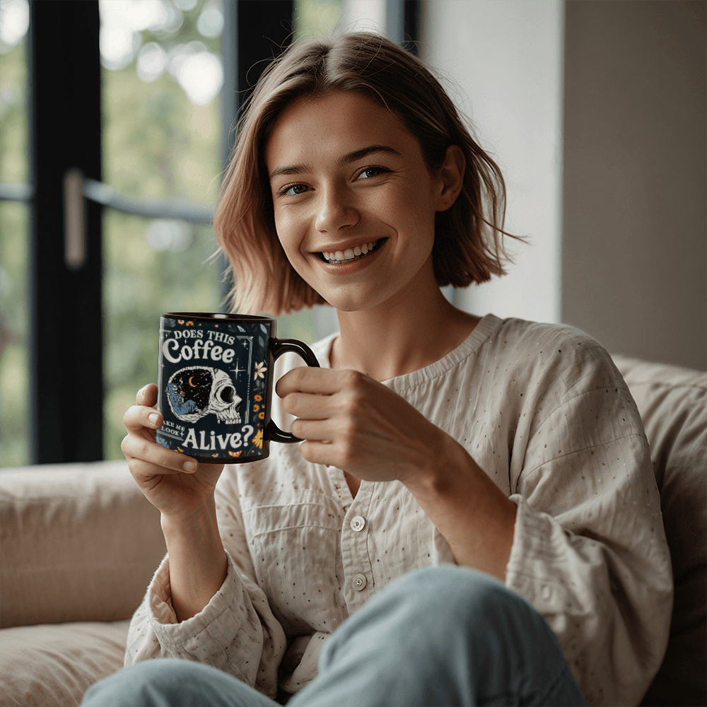 Does This Coffee Make Me Look Alive? - Mug