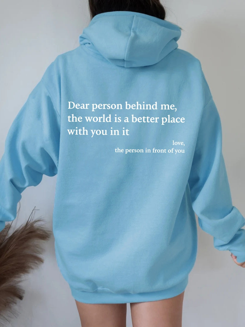 "You Are Enough" - Women Hoodie Pullover