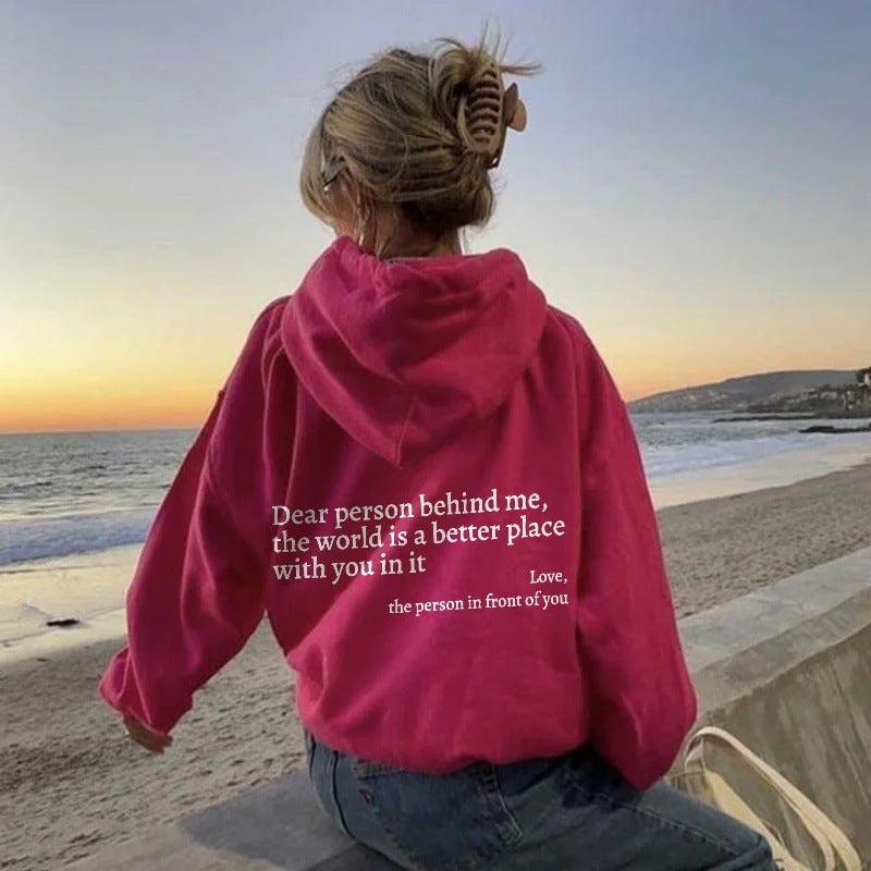 "You Are Enough" - Women Hoodie Pullover