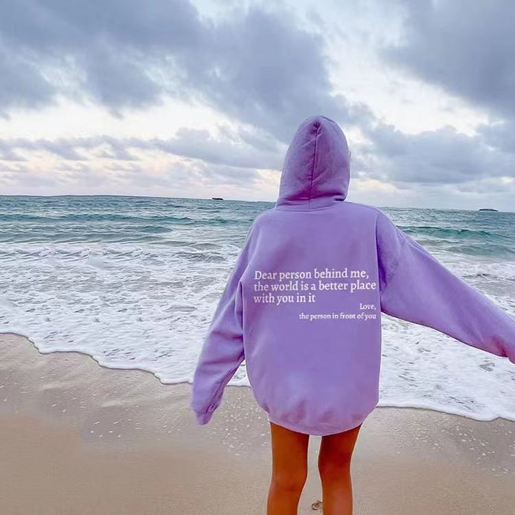 "You Are Enough" - Women Hoodie Pullover