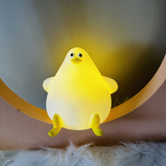 Seagull Night Light - USB Rechargeable Cartoon Silicone Lamp