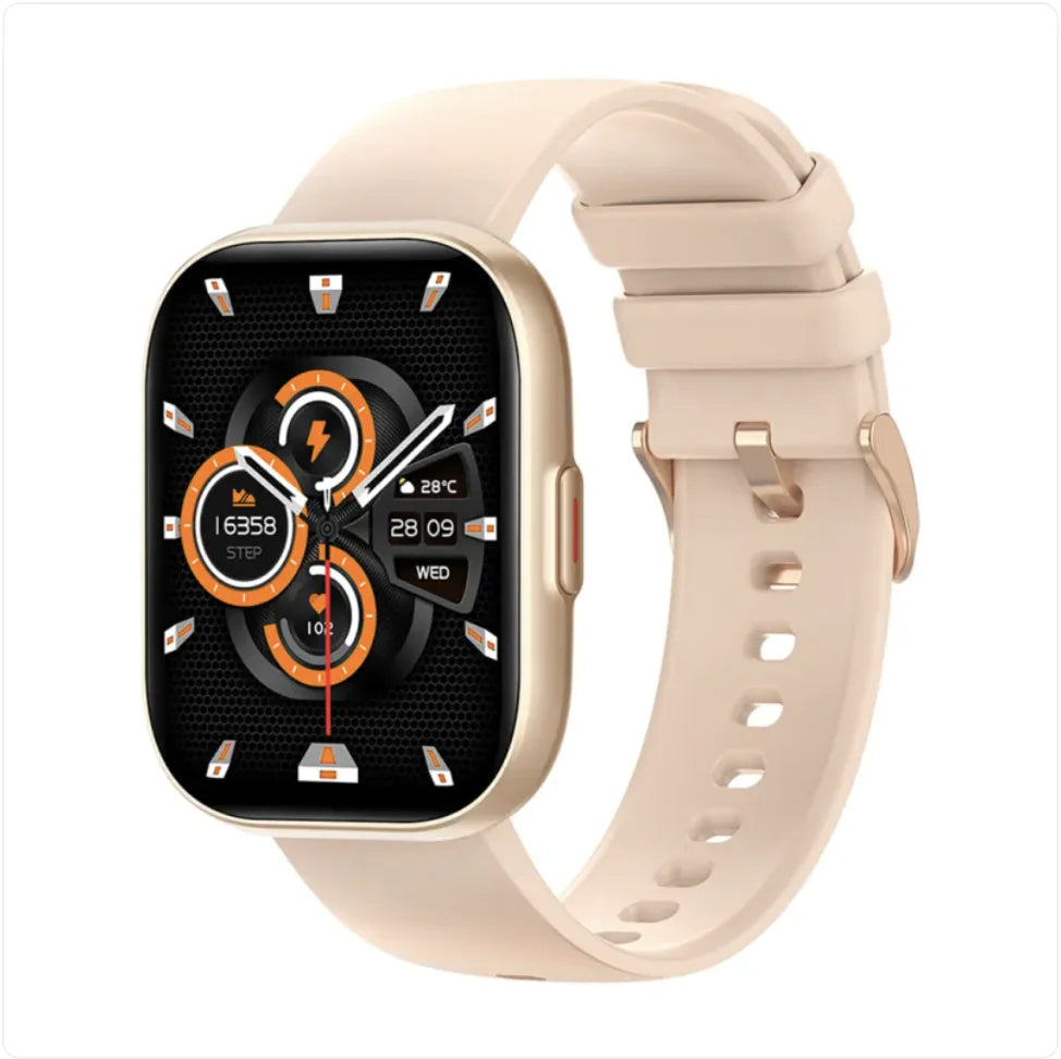 Smart Watch with Heart Rate Monitor & Step Counter